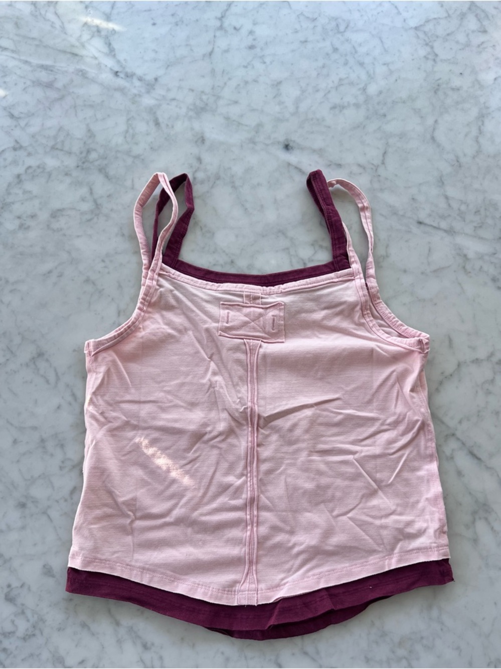 NWT We The Free by Free PeopleTwofer Tank Strawberry Rose Combo Size Medium - Picture 6 of 13